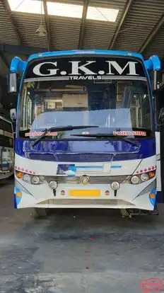 GKM Travels Bus-Front Image