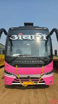 Ambari Travels Bus-Front Image
