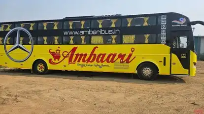 Ambari Travels Bus-Side Image