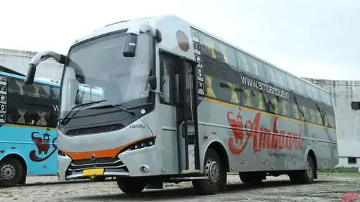 Ambari Travels Bus-Front Image
