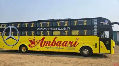 Ambari Travels Bus-Front Image