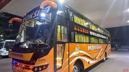 Moksha Travels Bus-Side Image