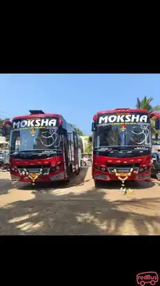 Moksha Travels Bus-Front Image