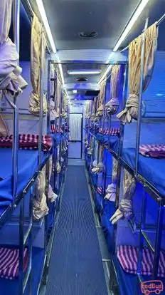 Moksha Travels Bus-Seats layout Image