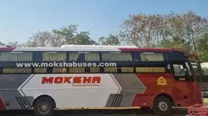 Moksha Travels Bus-Side Image