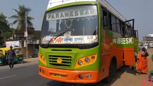 Parameswar Travels Bus-Front Image