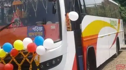 Parameswar Travels Bus-Side Image