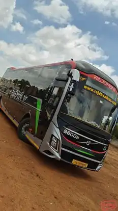 Rajdhani Travels Bus-Front Image
