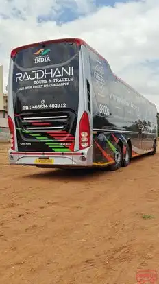 Rajdhani Travels Bus-Front Image
