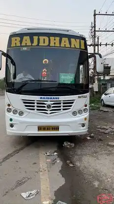 Rajdhani Travels Bus-Front Image