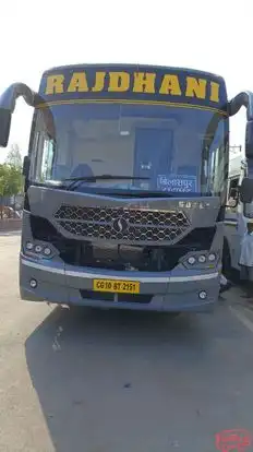 Rajdhani Travels Bus-Front Image