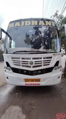 Rajdhani Travels Bus-Front Image