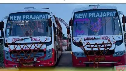 New Prajapat Travels Bus-Front Image