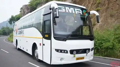 GMRK Tours and Travels Bus-Front Image