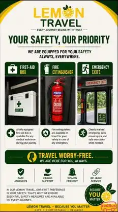Lemon Travels Bus-Amenities Image