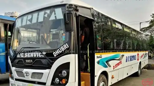Arifa Travels Bus-Front Image