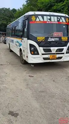 Arifa Travels Bus-Front Image