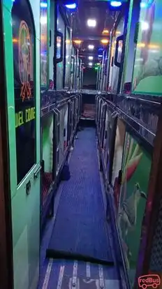 Kishan Travels Bus-Seats layout Image