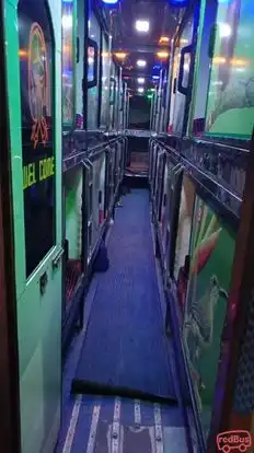 Kishan Travels Bus-Seats layout Image