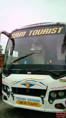 Sam Tourist and Logistics  Bus-Front Image