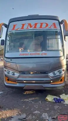 New Limda Travels Bus-Front Image