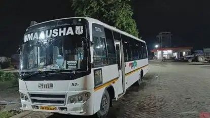 Maa Usha Travels Bus-Front Image