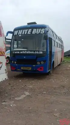 WHITE BUS Bus-Front Image
