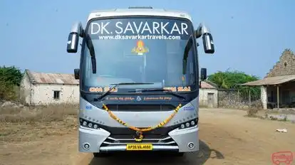 DK SAVARKAR TRAVELS Bus-Front Image