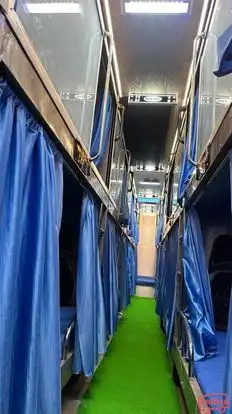 New Navyug Travels Bus-Seats layout Image