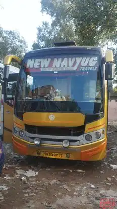 New Navyug Travels Bus-Front Image