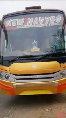 New Navyug Travels Bus-Front Image