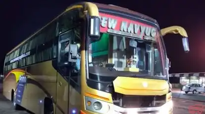 New Navyug Travels Bus-Side Image