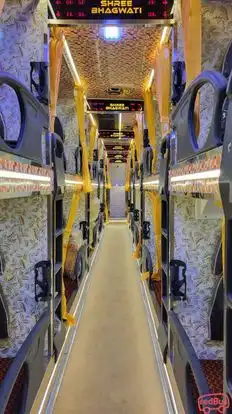Shree Bhagwati Travels Bus-Seats layout Image
