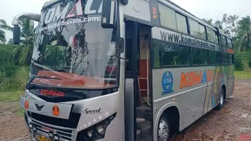 Komali Travels Bus-Front Image