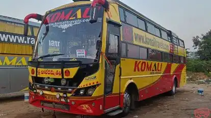 Komali Travels Bus-Front Image