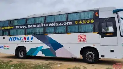 Komali Travels Bus-Side Image