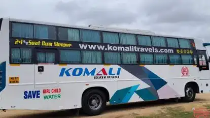 Komali Travels Bus-Side Image