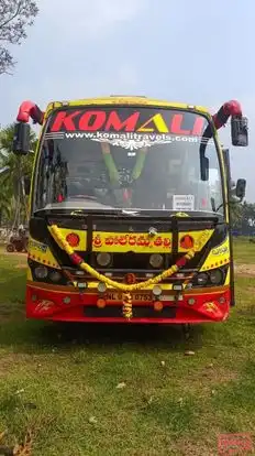 Komali Travels Bus-Front Image