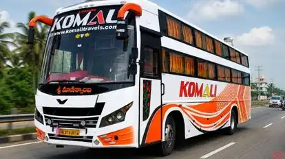 Komali Travels Bus-Front Image