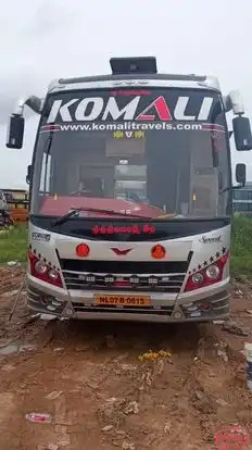 Komali Travels Bus-Front Image