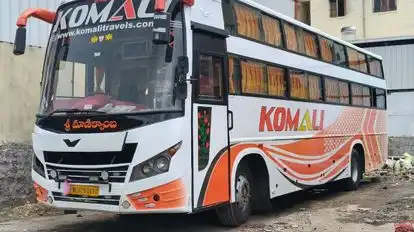 Komali Travels Bus-Front Image