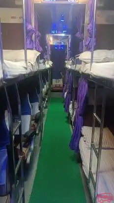 Komali Travels Bus-Seats layout Image