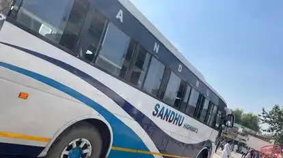 The Sandhu Highways Transport Bus-Side Image