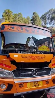 Kritika Tour & Travels Bus-Front Image