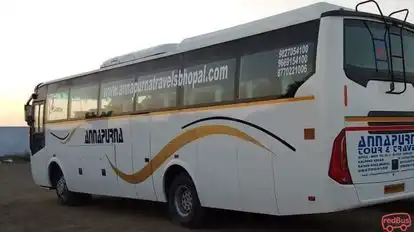 Annapurna Travels ,Bhopal Bus-Side Image