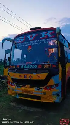 SRI VIJAYA KRISHNA TOURS and  TRAVELS Bus-Front Image