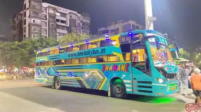 New Lucky Travels Surat Bus-Side Image
