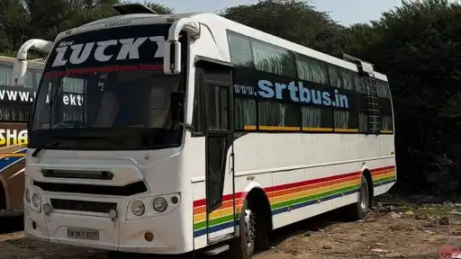 New Lucky Travels Surat Bus-Front Image