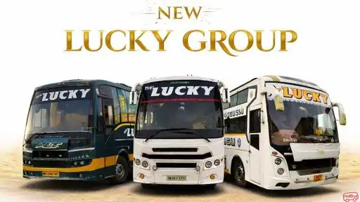 New Lucky Travels Surat Bus-Front Image