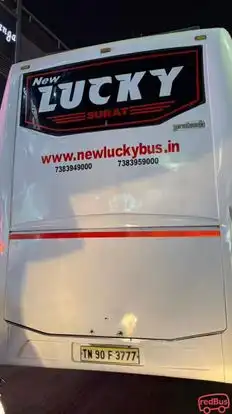 New Lucky Travels Surat Bus-Front Image